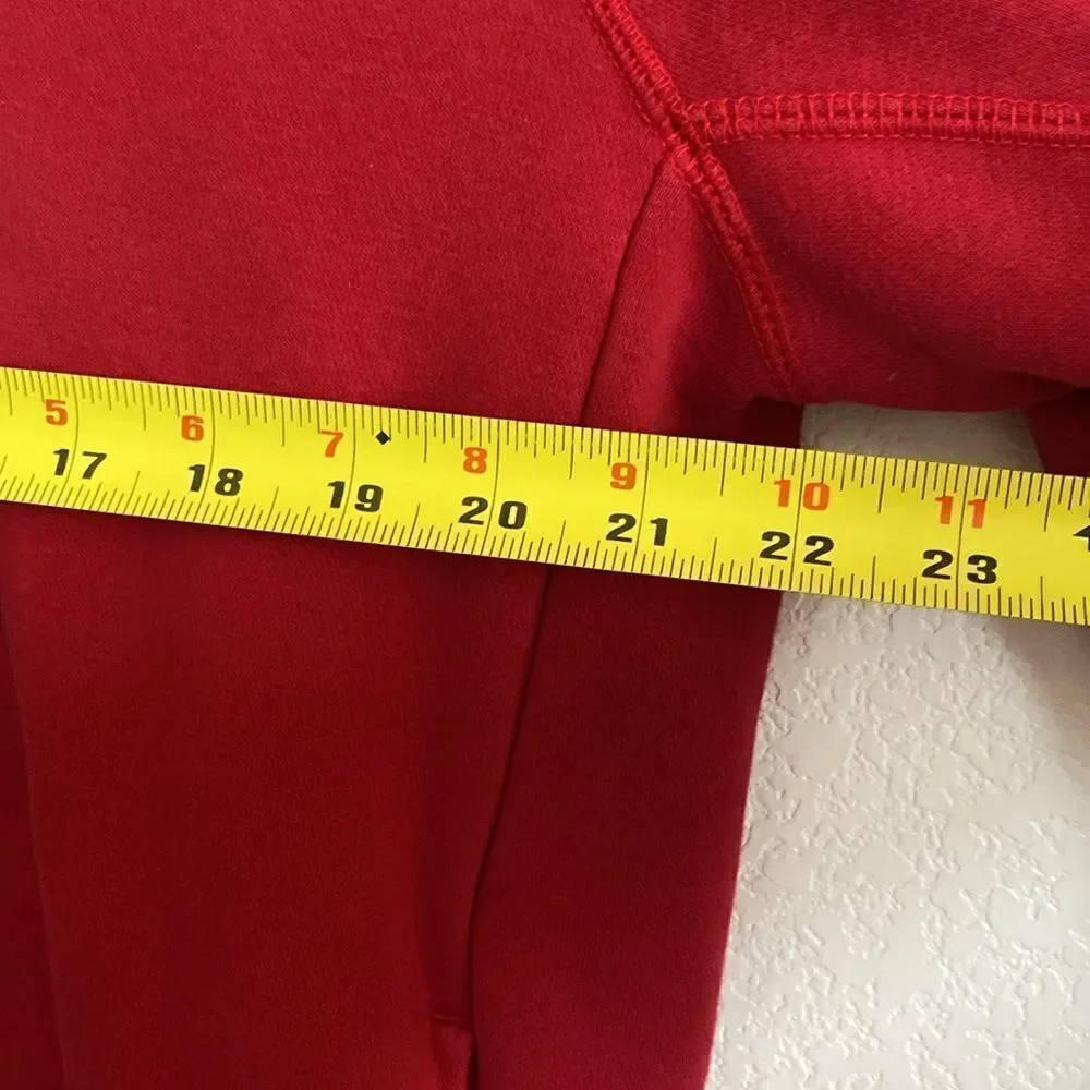 AIR JORDAN NIKE Men’s Dark Red Pullover Hoodie Size M